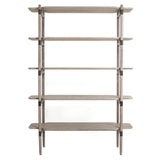 Slow Shelf: Soaped Walnut + 5 Shelf