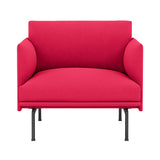 Outline Studio Chair: Low + Black