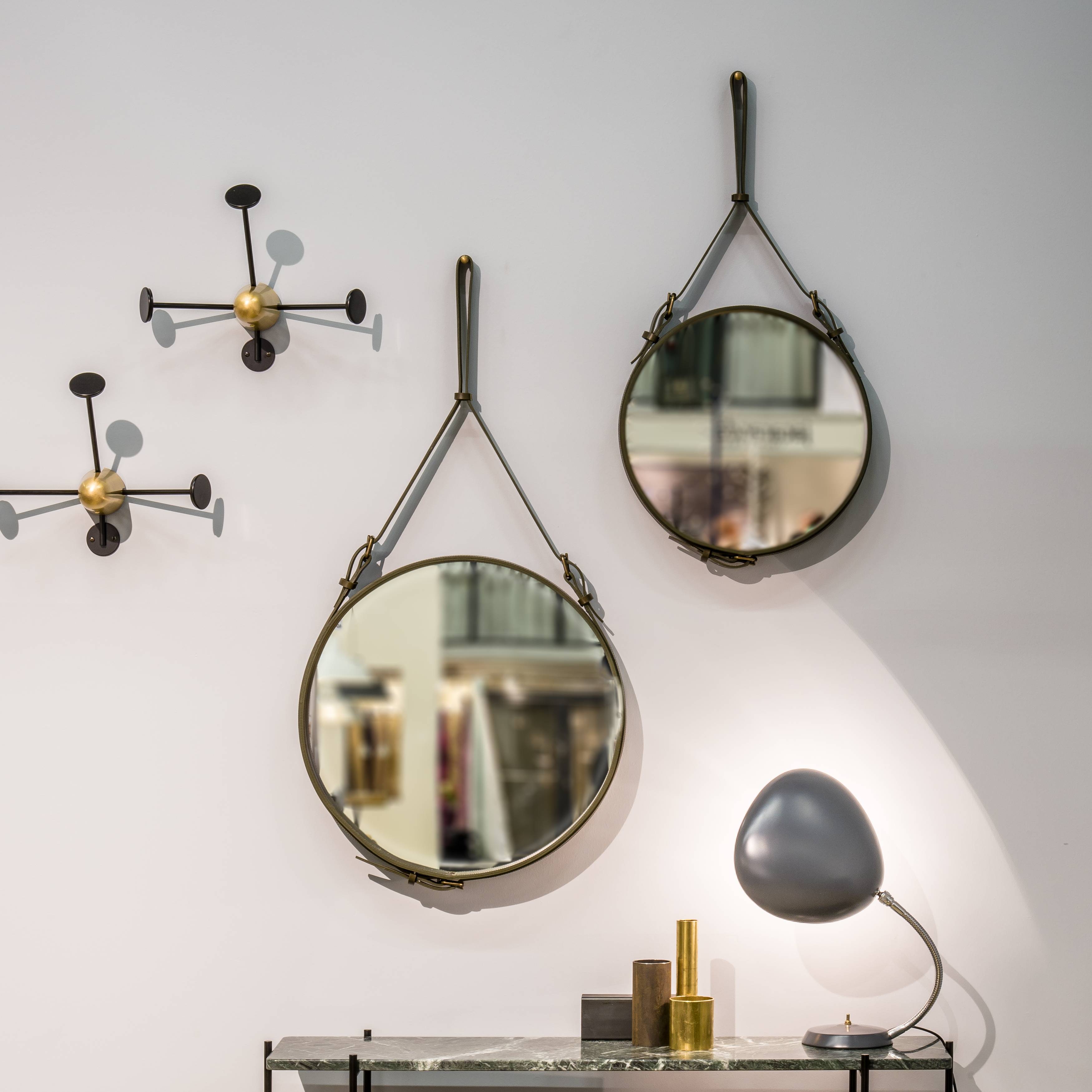 Adnet Circulaire Wall Mirror