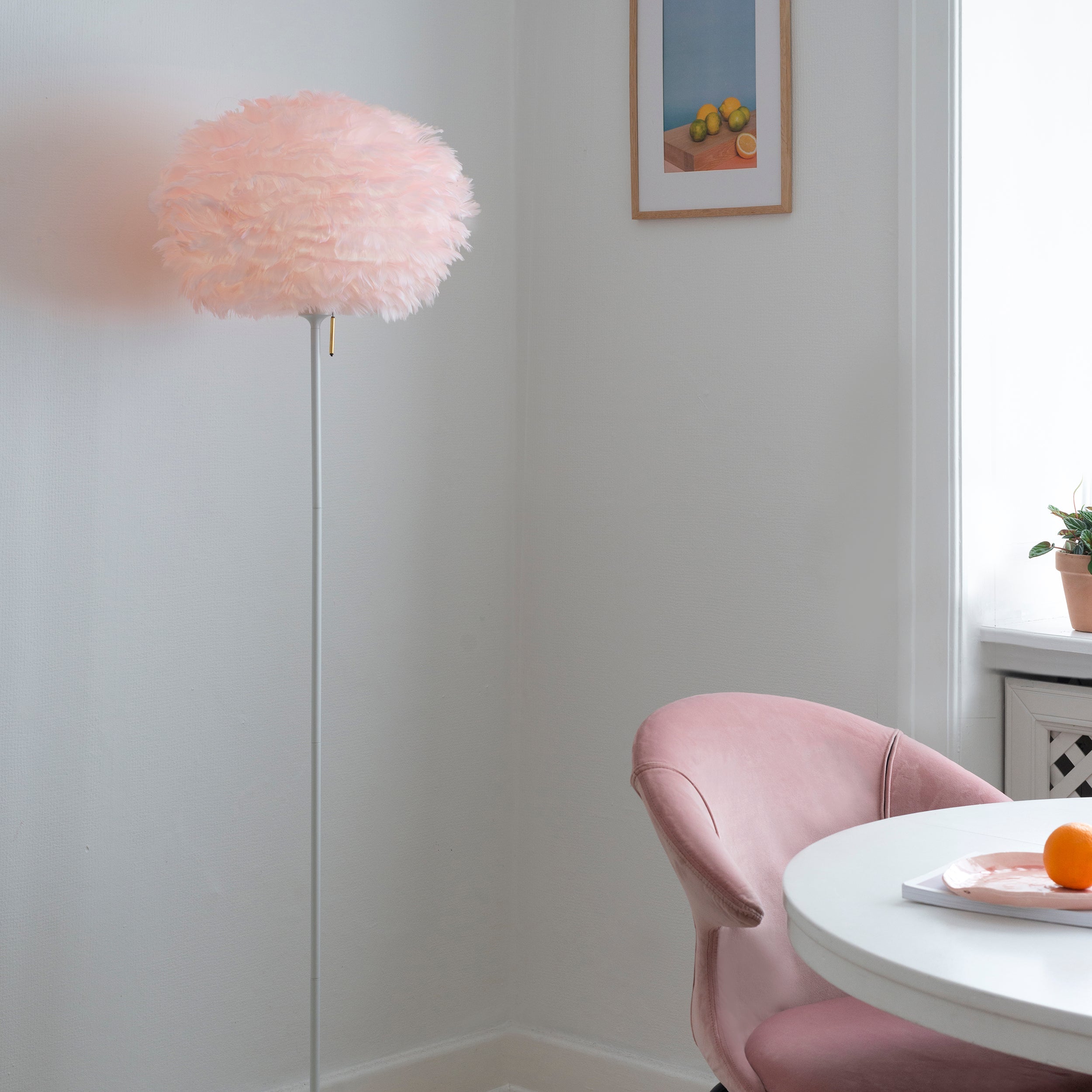 Eos Champagne Floor Lamp