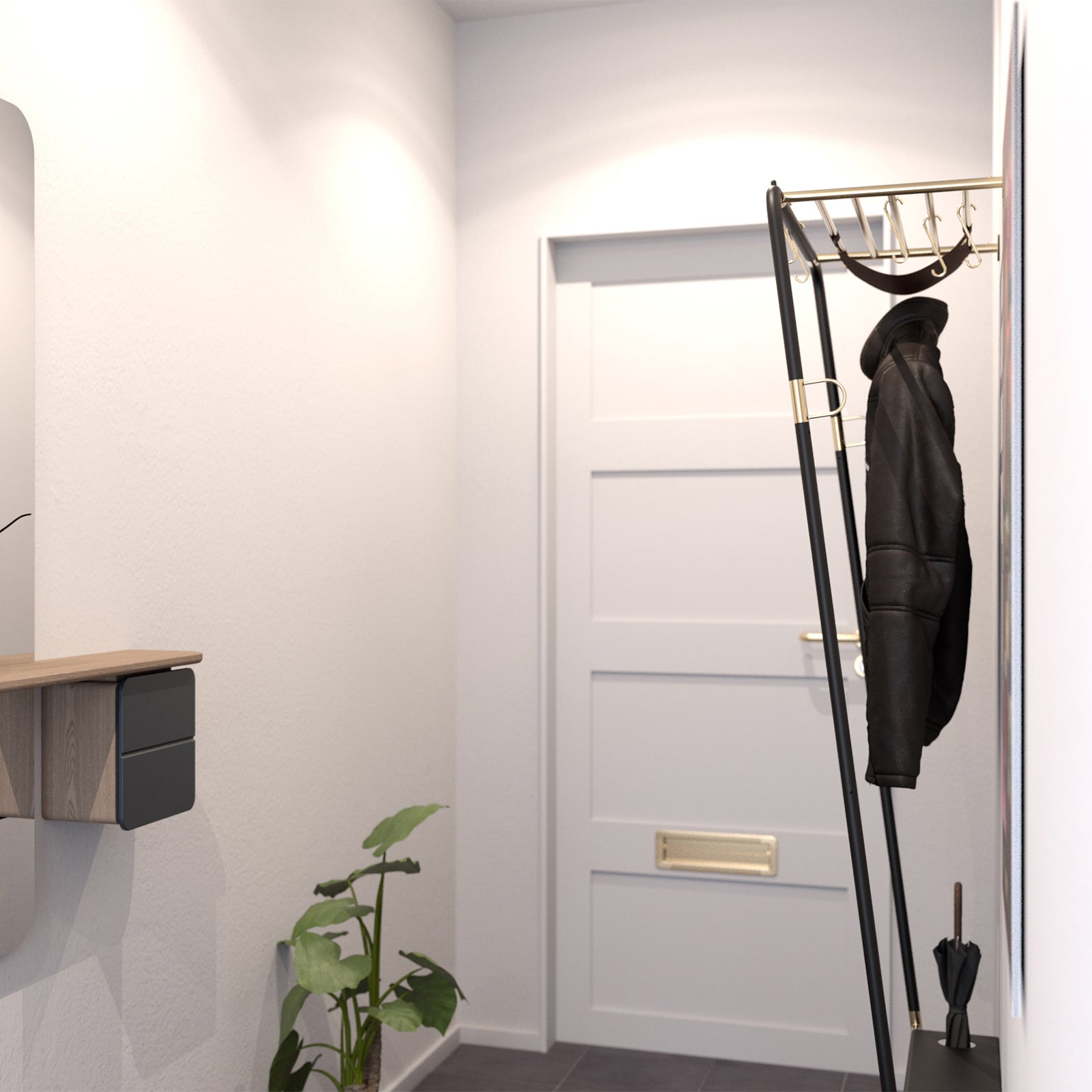 Lean On Me Clothes Rack