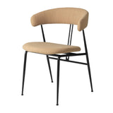 Violin Dining Chair: Fully Upholstered
