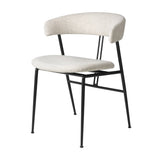 Violin Dining Chair: Fully Upholstered