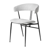 Violin Dining Chair: Fully Upholstered