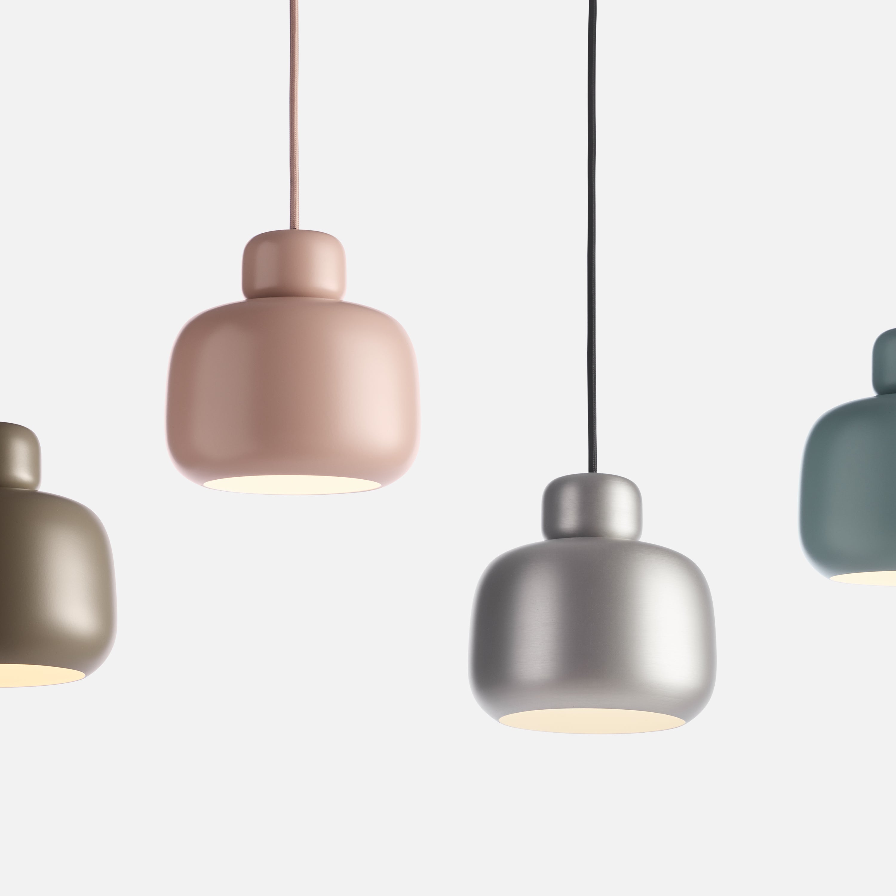 Stone Small Pendant Light: Quick Ship