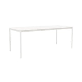 Base Table: Medium + White Laminate + ABS Edge + White