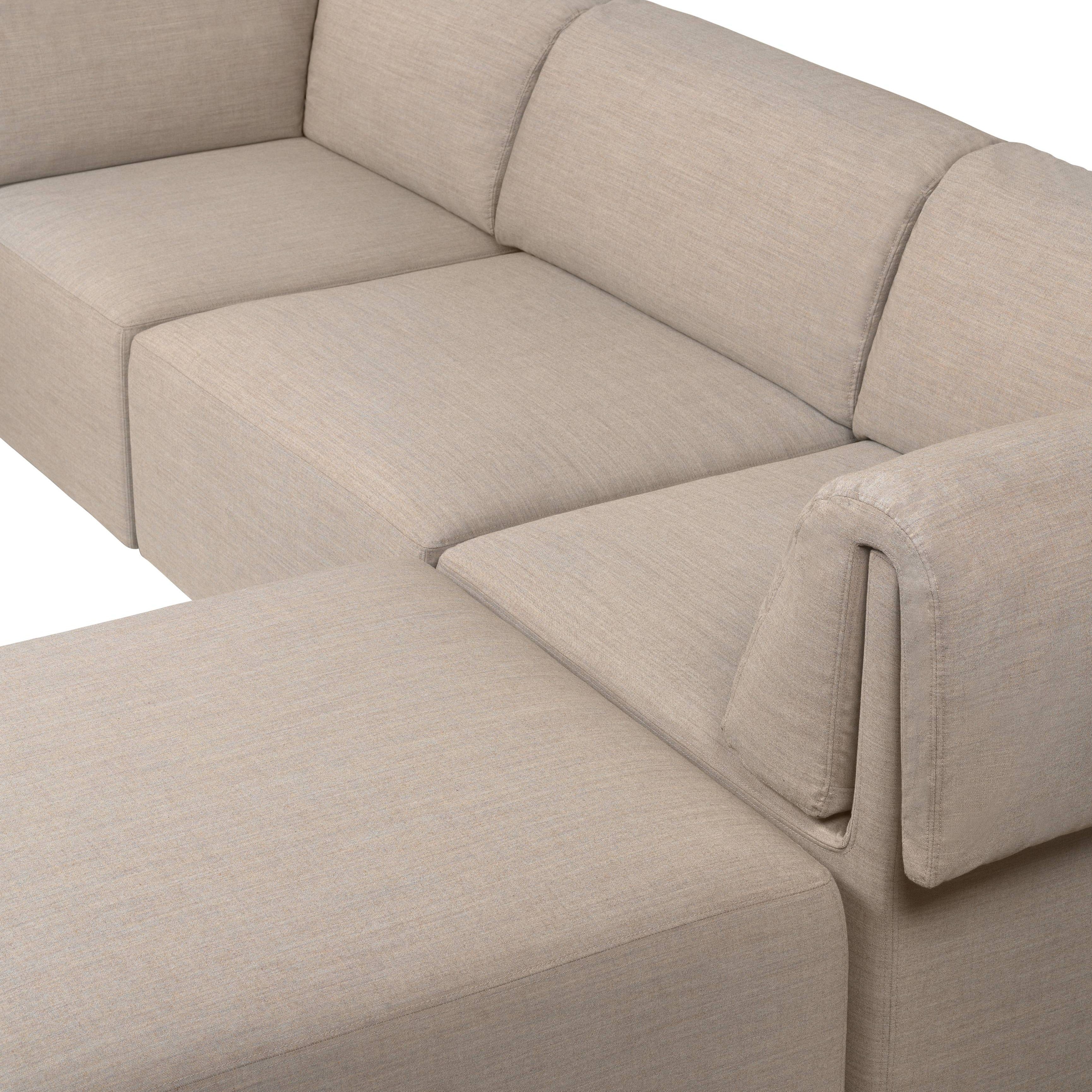 Wonder Sofa: 3 Seater with Chaise Lounge