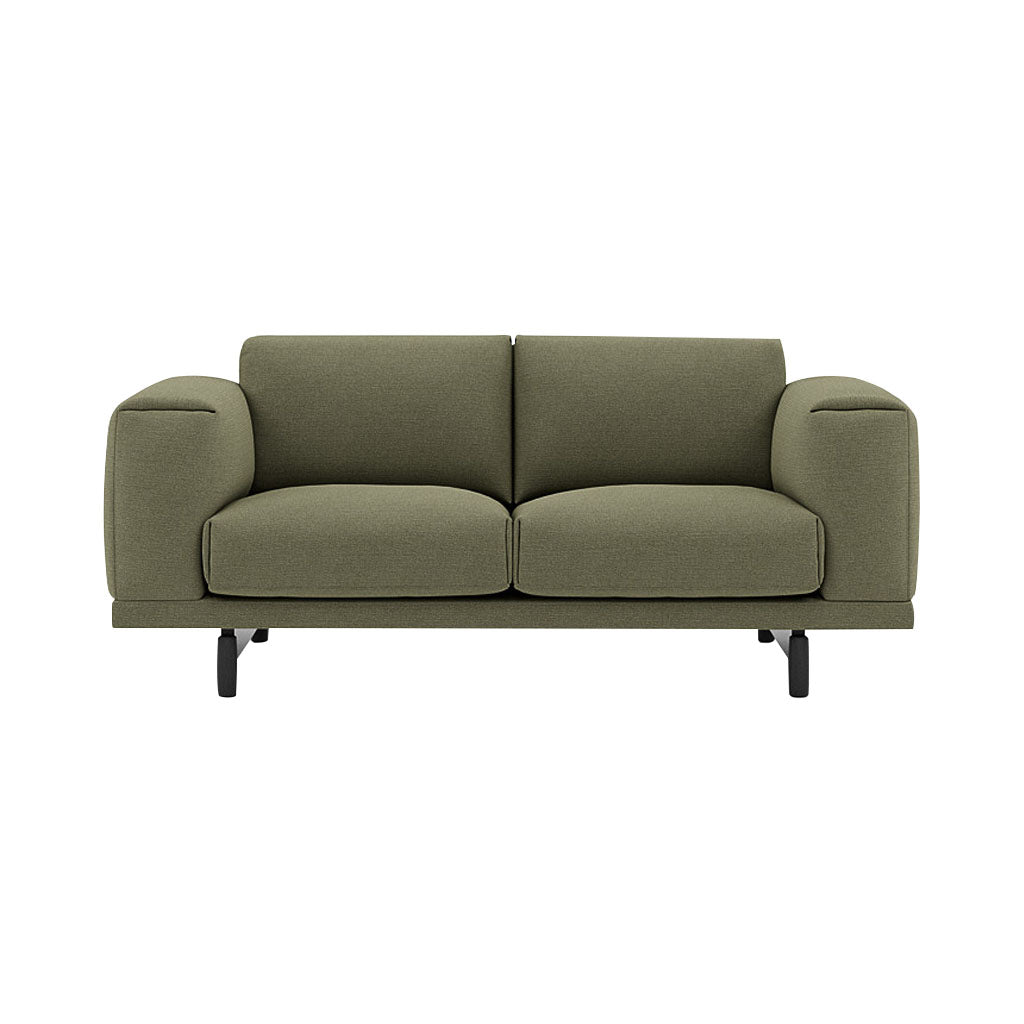 Rest Sofa: Rest Studio + Black Stained Oak
