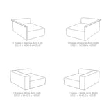 Arcade Sofa - Chaise