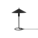 Filo Table Lamp: Black + Round