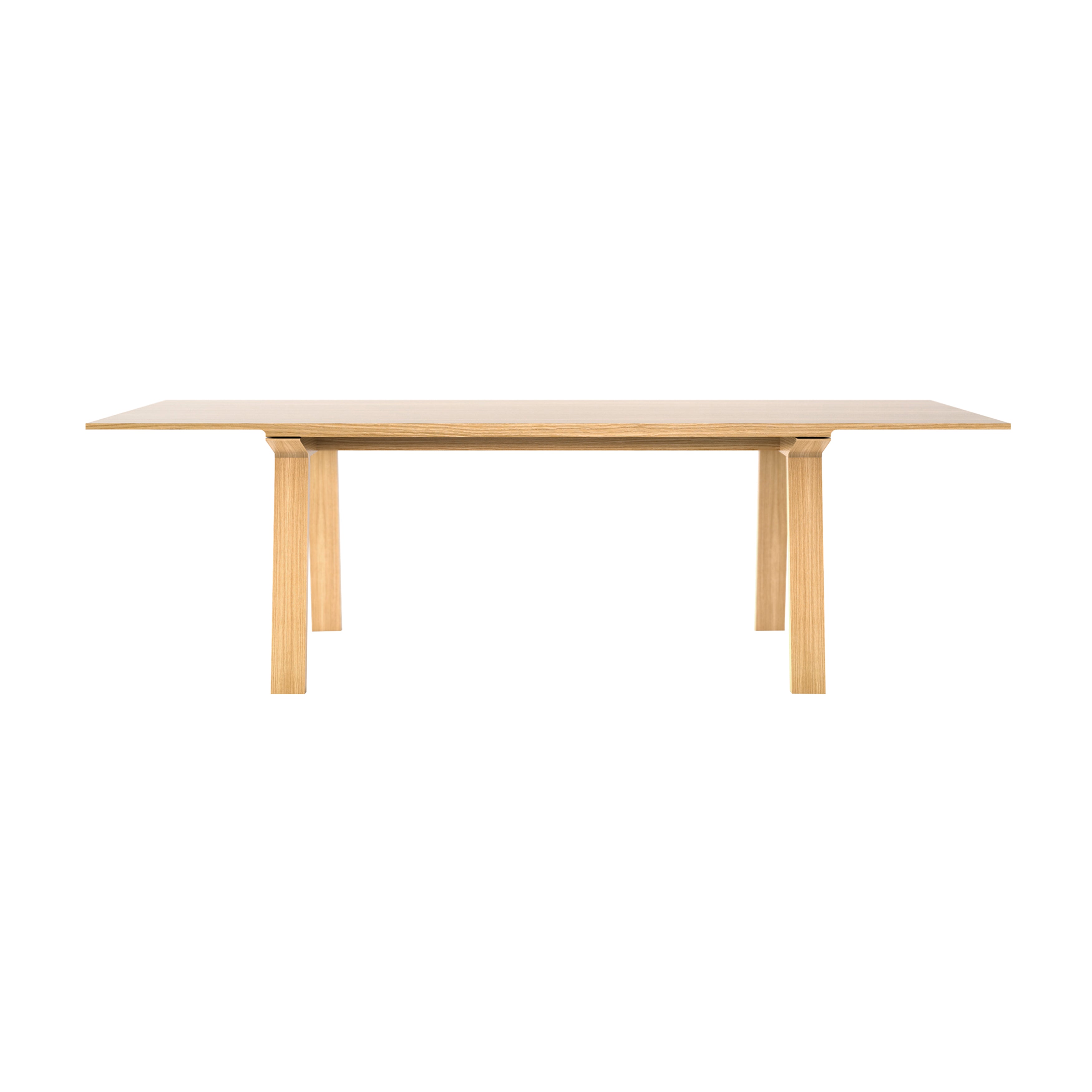 Mitis Table: Medium + Whitened Oak + Whitened Oak
