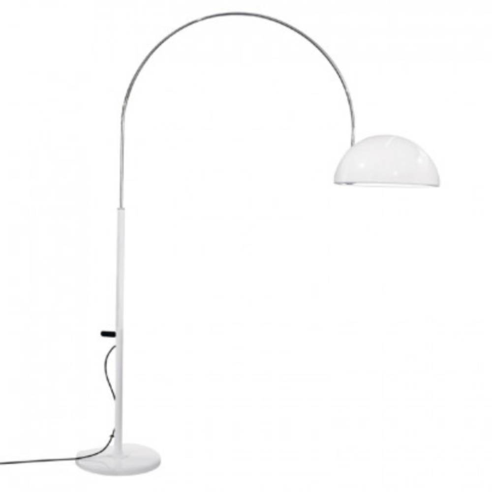 Coupé Arch Floor Lamp: White