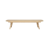 Zio Coffee Table: Rectangle + White Wash